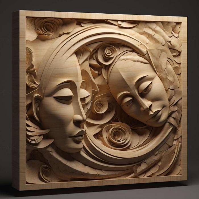 نموذج ثلاثي الأبعاد لآلة CNC 3D Art 